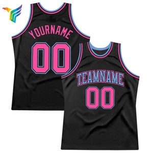 custom basketball vest pink logo