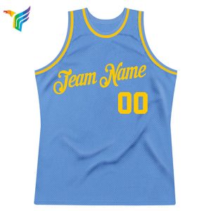JFC Sportswear mesh blue sports vest