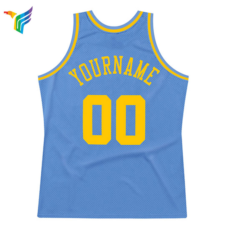 JFC Sportswear mesh blue sports vest