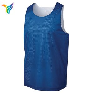 Dart Blue Custom basketball Vest