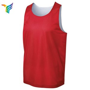 custom design basketball vest