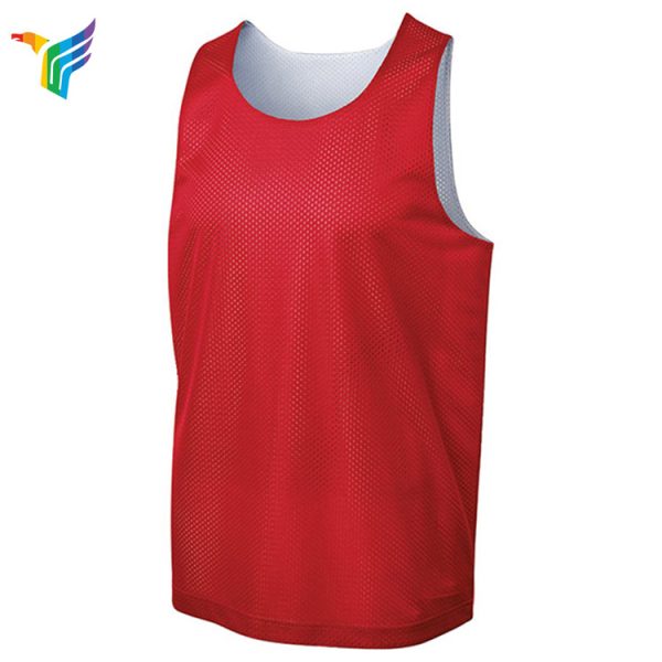 custom design basketball vest