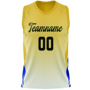 yellow color basketball vest top