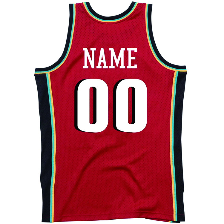 Red Mesh Sports Vest